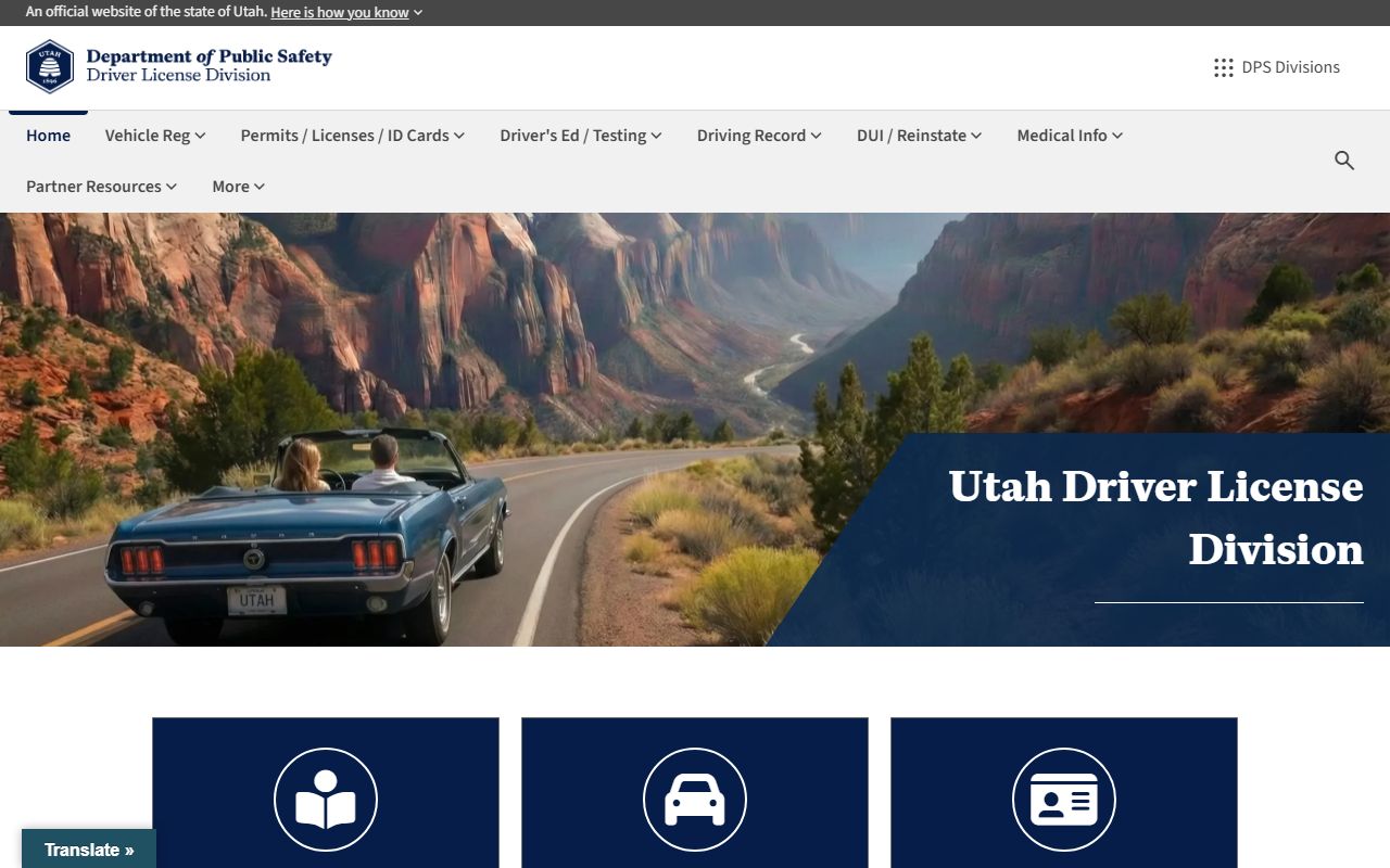 Utah Driver License Division for Weber County released inmates and reentry